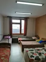 Кровать в общем номере (мужской номер) с красивым видом из окна, Гостевой дом Советский, Частых