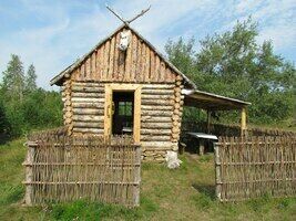 Дом №4, База отдыха Лукоморье, Новосёловский район