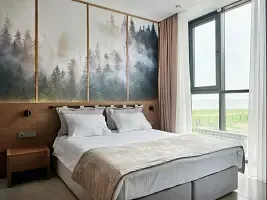 Номер Standard с красивым видом из окна, Гостевой дом Wind Lake, поселок Большое Голоустное