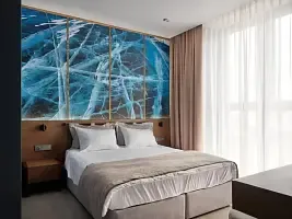 Номер Superior с видом на город, Гостевой дом Wind Lake, поселок Большое Голоустное