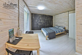 Номер в домике в лесу, База активного отдыха Квадроснег55, Омский район