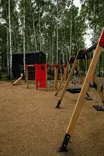 Детская площадка — База отдыха «Заячья Поляна», Аргаяшский район