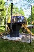 Сфера Можжевельник с банным чаном, Глэмпинг Багио, Волоколамск