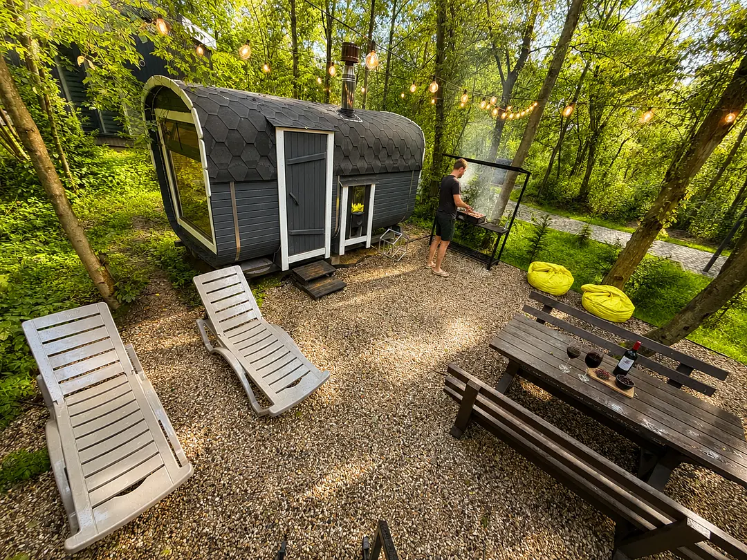Баня — Дома в аренду «Современный дом с баней и чаном №8», Клин