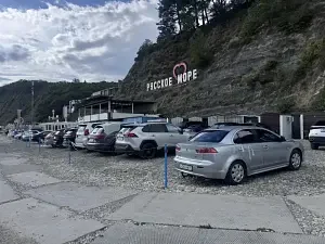 Парковка — База отдыха «Эко-дома Русское море», Ольгинка