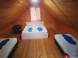 Домик 4-местный эко-плюс, База отдыха Морская дача Арабеска, Джемете