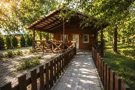 Дом 6-ти местный, База отдыха Березовые дали, поселок Кирова