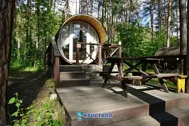 Летний дом «Бочка» №20, Загородный комплекс Кристалл-Тургояк, Миасс