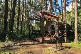 Летний дом «Бочка» №22, Загородный комплекс Кристалл-Тургояк, Миасс