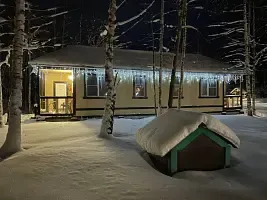Коттедж «Компакт-20» Номера домов: 19, Рыболовная усадьба Русский двор, деревня Ширяйка