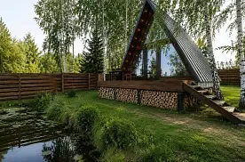 Афрейм 2-мест.White, База отдыха Берёзовая роща, Васюково