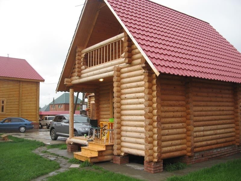 Срубовый дом
