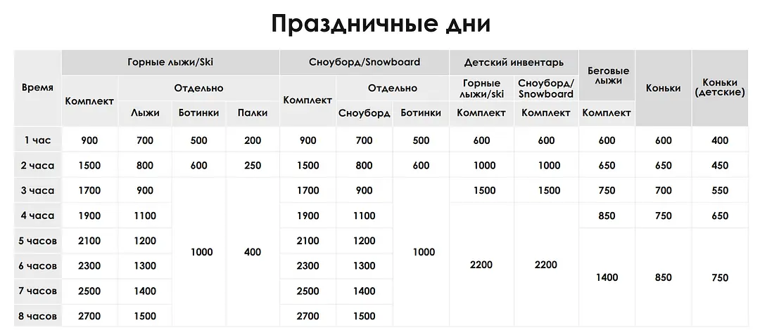 Прокат коньков — Загородный комплекс «Заимка "Лесная сказка"», Белокуриха