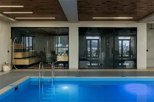 Бассейн — Гостевой дом «Wind Lake», поселок Большое Голоустное
