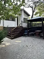 Домик 2-х комнатный 6-ти местный домик со своим двором и мангалом, База отдыха Динамо 1, Анапа
