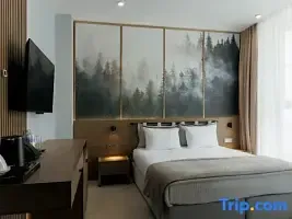 Двухместный семейный номер Standard (двуспальная кровать), Гостевой дом Wind Lake, поселок Большое Голоустное