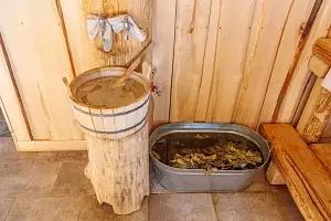 Русская баня — Глэмпинг «Вишня», Суздаль