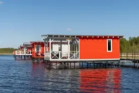 Дом на воде Бора-Бора, База отдыха ЭкоПорт Ижевск, Ижевск