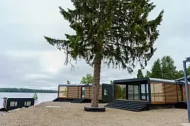 Дом 4-местный с видом на озеро, Загородный клуб Jarvi (Ярви), Нововилговское