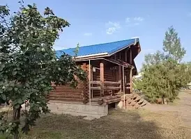 Коттедж Коттедж 4-ти мест 2х ком, База отдыха Синяя птица, село Заволжское