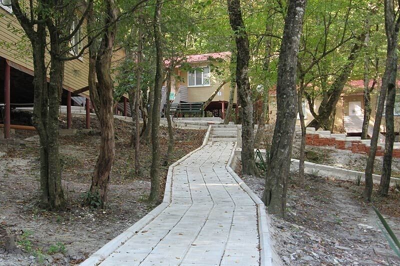 База отдыха Радуга, Краснодарский край, бухта Инал Туапсинский район Бжид
