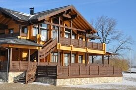 VIP-коттедж, База отдыха Ветерок, село Чардым