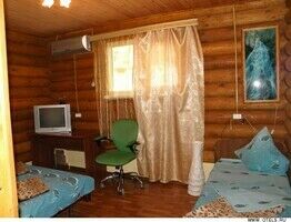 Номера коттеджа «Сруб», База отдыха Салют, Лазаревское