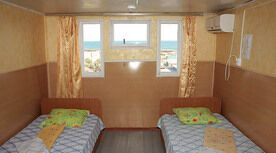 Четырехместный домик, 2 категория, База отдыха Самоцветы, Темрюкский район