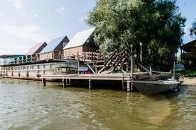 Домик на дебаркадере, База отдыха и рыбалки Астрахань 78, Камызякский район