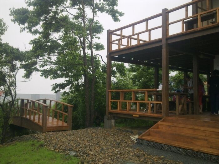 Двор базы отдыха | 38 самураев, Приморский край