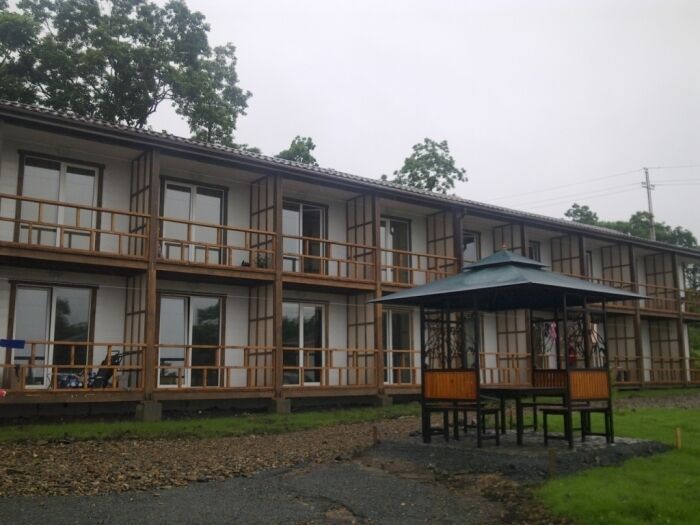 Двор жилого окрпуса | 38 самураев, Приморский край