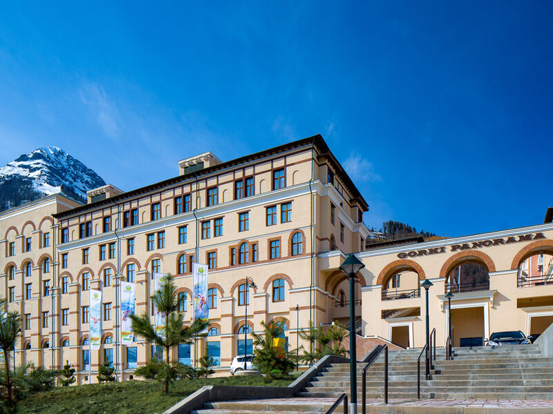 Отель Panorama by Mercure Krasnaya Polyana (бывш. Горки Панорама), Краснодарский край, Красная поляна Красная поляна Эстосадок Роза Хутор