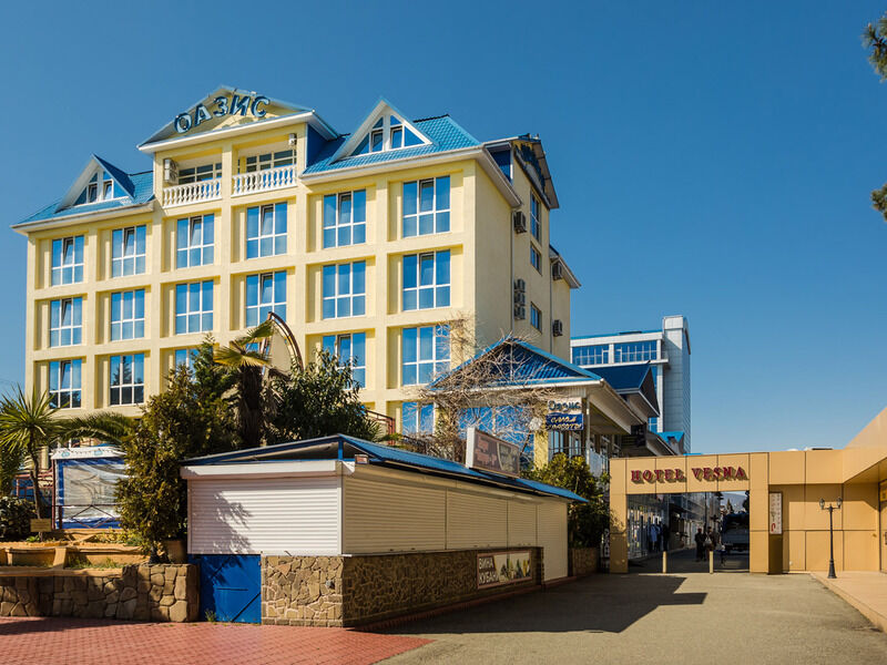 Отель Оазис, Краснодарский край, Сочи Адлер Хоста Кудепста Сириус Веселое