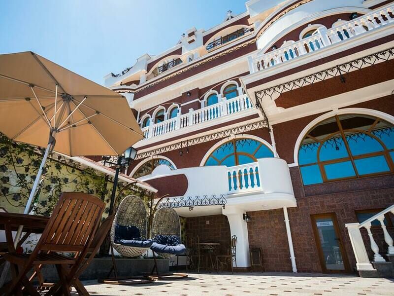 Фасад Корпус А | Гранатовое поместье, Крым