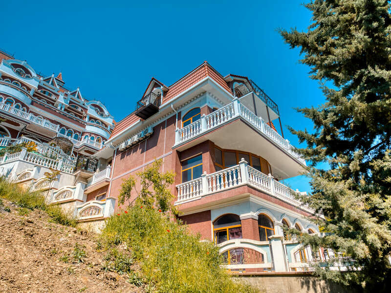 Фасад Корпус В | Гранатовое поместье, Крым