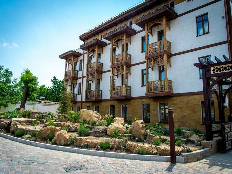 Отель Джеваль, Крым, Евпатория Саки Евпатория Сакский район Новофёдоровка