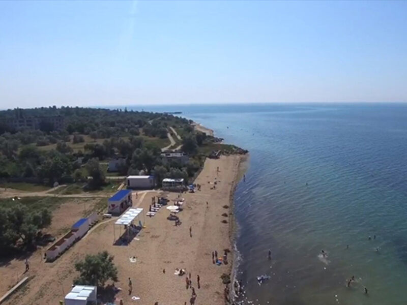 Вид на пляж | Бумеранг, Крым