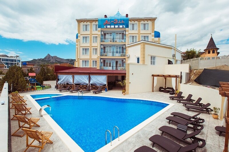 Гостиница Ас-Эль, Крым, Коктебель Феодосия Коктебель Приморский Курортное