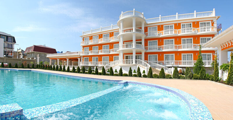 Курортный отель Апельсин, Крым, Николаевка Симферополь Саки село Андреевка Сакский район Новофёдоровка Песчаное Кача