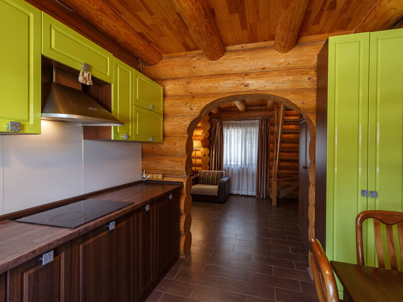 Люкс 6-местный 3-комнатный 2-этажный (в отдельно стоящем срубе)