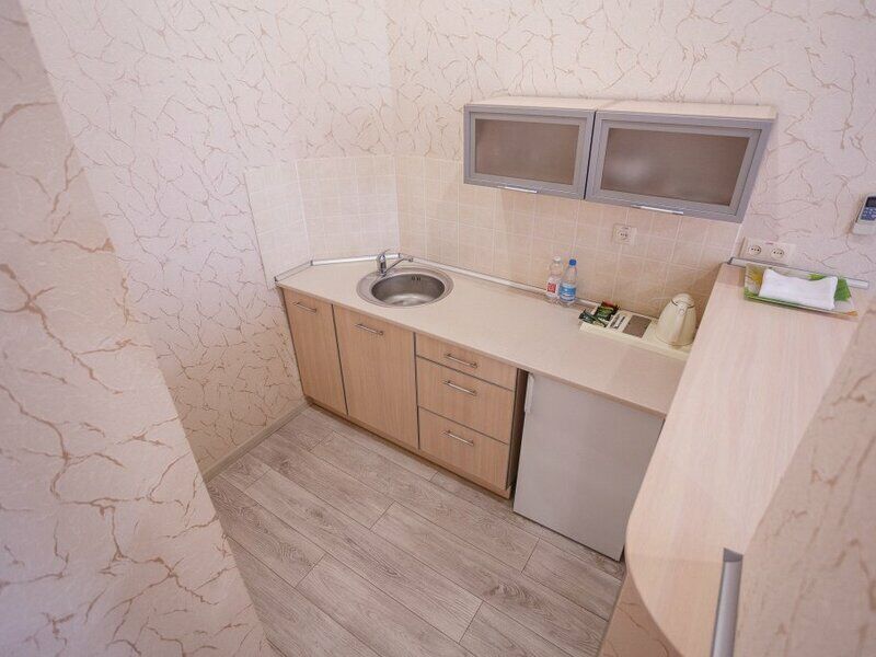 Студио 4-местный 1-комнатный (с мини-кухней)