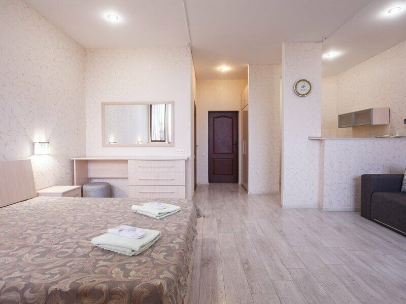 Студио 4-местный 1-комнатный (с мини-кухней)