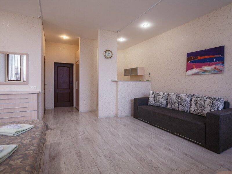 Студио 4-местный 1-комнатный (с мини-кухней)