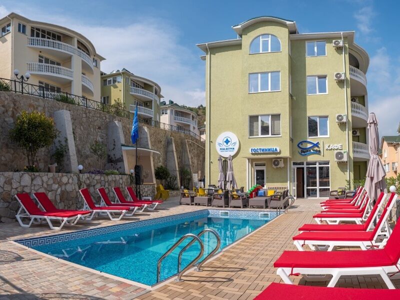 Гостиница Роза Ветров, Крым, Рыбачье Алушта Рыбачье