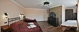 Делюкс 4-местный 1-комнатный, Гостевой дом F-hotel, Феодосия