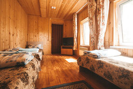 Стандарт 3-местный в домике на 2 номера, База отдыха Красный Курган, Павловский район