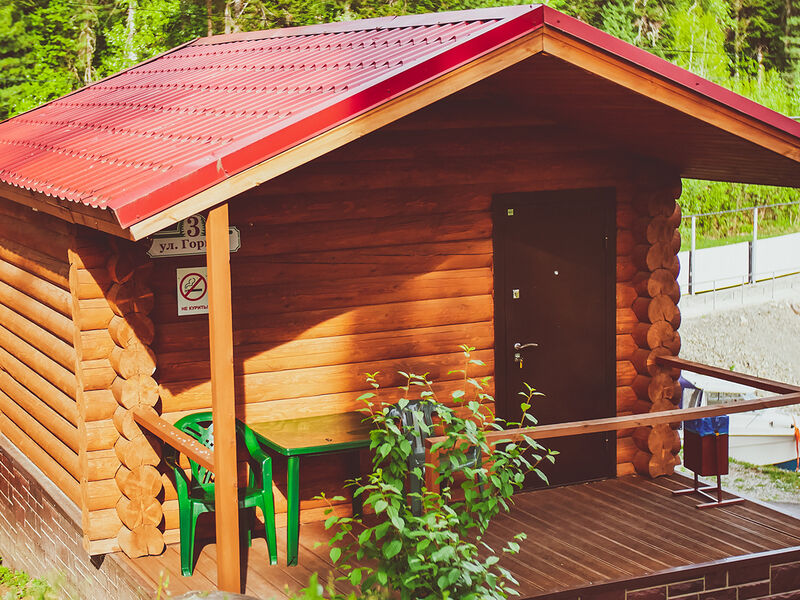 домики на горной с терассой