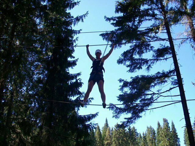 Веревочный парк | Жебреи, Пермский край