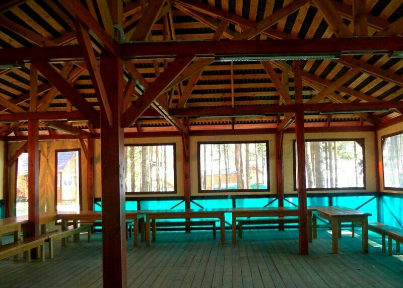 Домик, для поведения каких-либо мероприятий