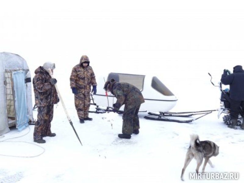 Выход с рыбалкой в палатки